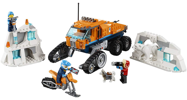  «Конструктор LEGO City Arctic Expedition Грузовик ледовой разведки 322 детали (60194)», бренда LEGO - фото №1