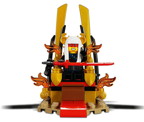  «Конструктор LEGO Ninjago Решающий бой в тронном зале 221 деталь (70651)», бренда LEGO - фото №1