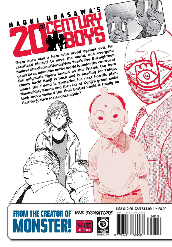 Бумажная книга «Naoki Urasawa's 20th Century Boys. Volume 20», автор Наоки Урасава - фото №1