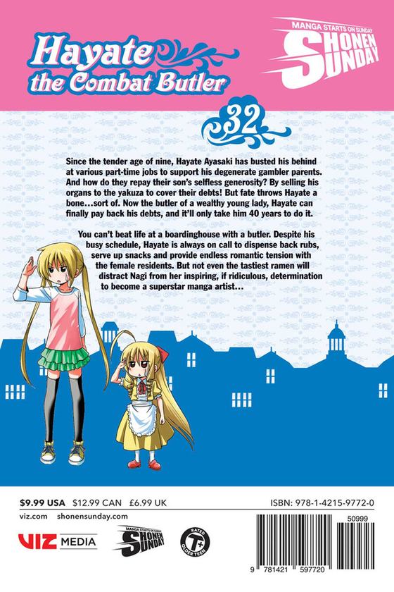 Бумажная книга «Hayate the Combat Butler. Volume 32», автор Кэндзиро Хата - фото №1