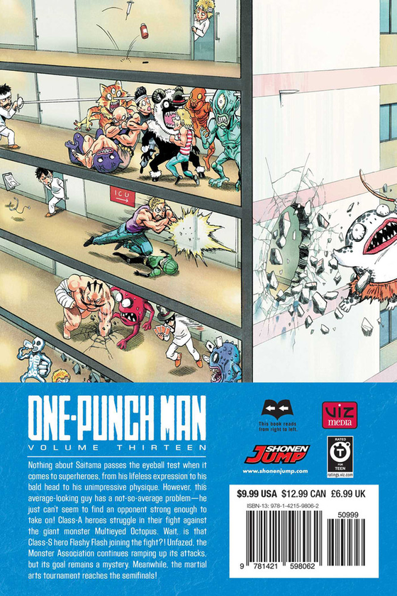 Бумажная книга «One-Punch Man. Volume 13», автор One - фото №1