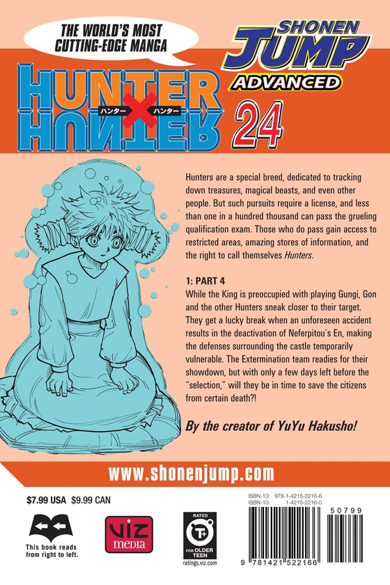 Бумажная книга «Hunter x Hunter. Volume 24», автор Ёсихиро Тогаси - фото №1