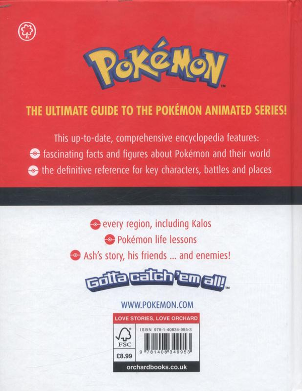 Бумажная книга «The Official Pokemon Encyclopedia» - фото №1