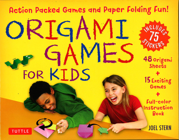 Бумажная книга «Origami Games for Kids Kit», автор Джоэл Стерн - фото №1