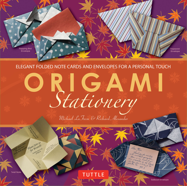 Бумажная книга «Origami Stationery Kit», автор Майкл Г. Лафосс - фото №1