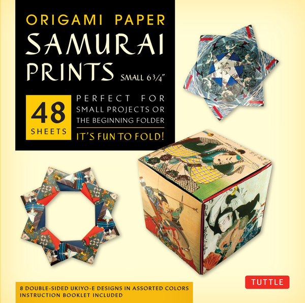 Бумажная книга «Origami Paper. Samurai Prints. 48 Sheets» - фото №1