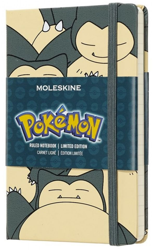  «Карманная записная книжка Moleskine Pokemon Снорлакс Линейка (LEPOMM710SL)», бренда Moleskine - фото №1