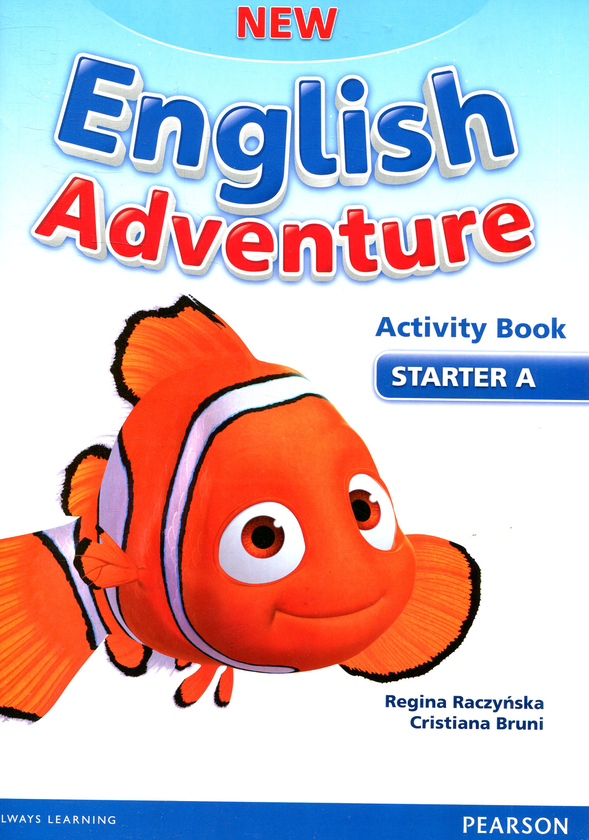Паперова книга «New English Adventure Starter A Activity Book (+ СD)», авторів Регіна Рачинська, Крістіана Бруні - фото №1