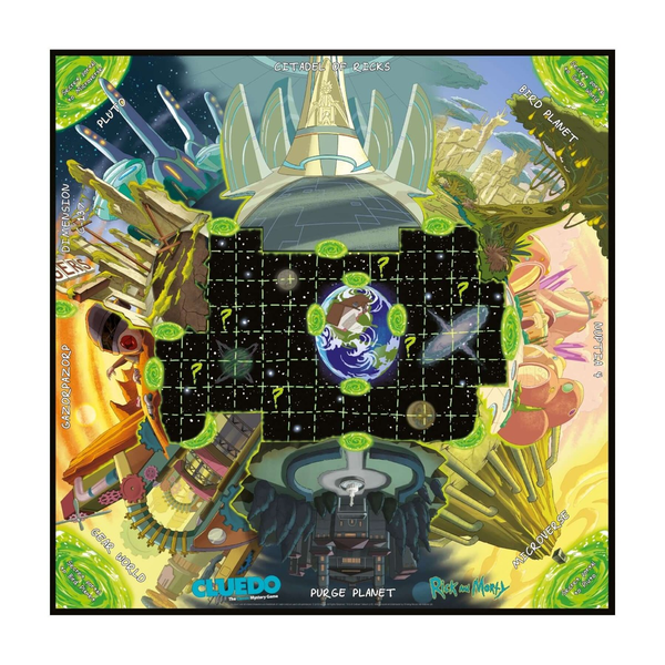  «Настільна гра Winning Moves Rick and Morty Cluedo Mystery Board Game», бренда Winning Moves - фото №1