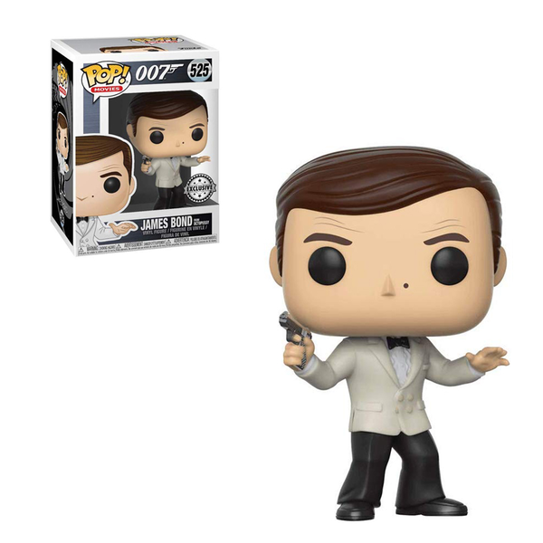  «Коллекционная фигурка Funko Pop! James Bond Roger Moore White Tux (24933)», бренда Funko Pop - фото №1