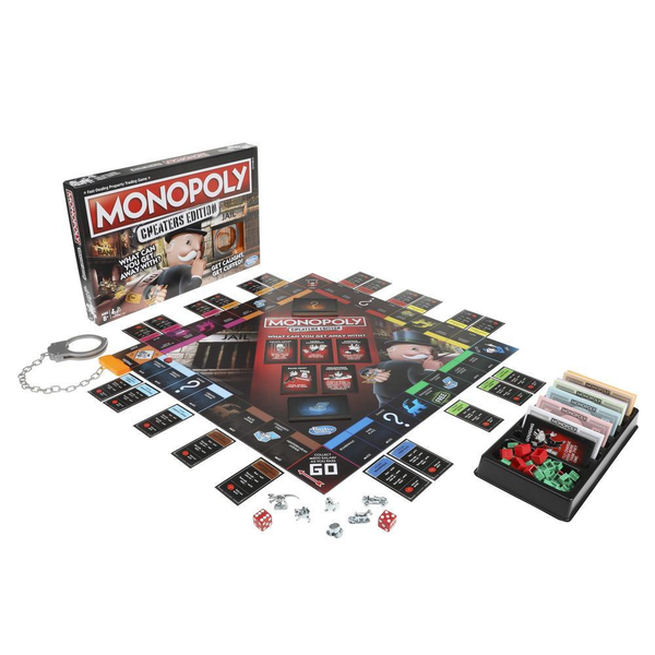 «Настольная игра Hasbro Монополия Большая афера (E1871)», бренда Hasbro - фото №1