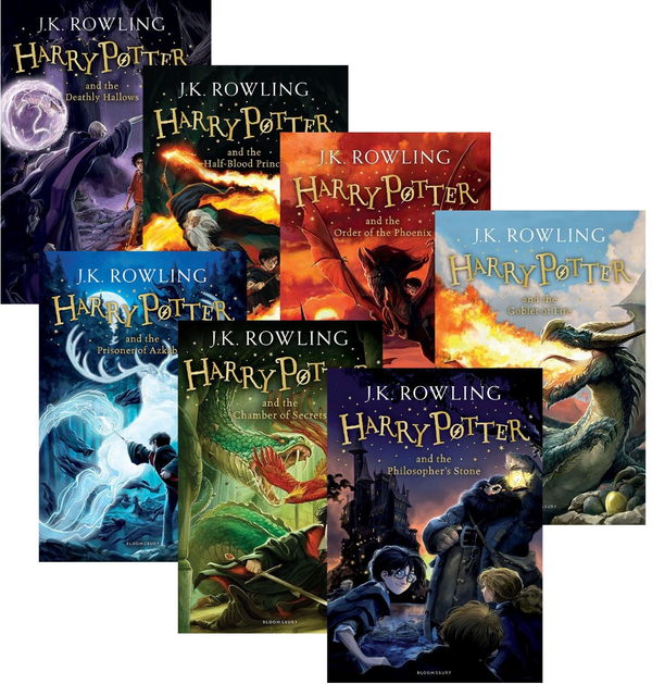 Книга Harry Potter (комплект із 7 книг)» – Джоан Роулинг, купить