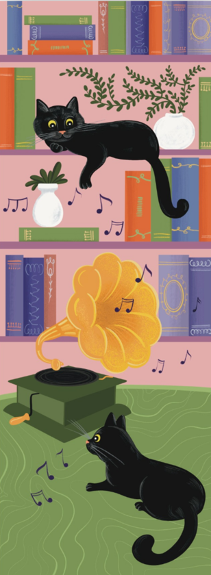 «Закладка для книги «Котенята. Музика» (ЛК000000129)», бренда Люцинка - фото №1