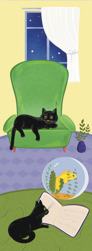  «Закладка для книги «Котенята. Акваріум» (ЛК000000131)», бренда Люцинка - фото №1