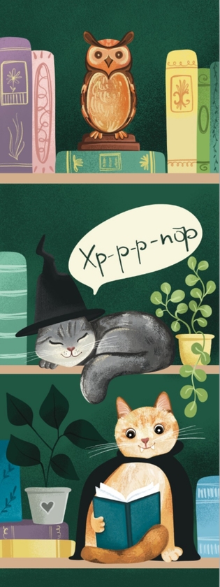  «Закладка для книги «Містичний світ. Книжкова полиця» (ЛК000000254)», бренда Люцинка - фото №1