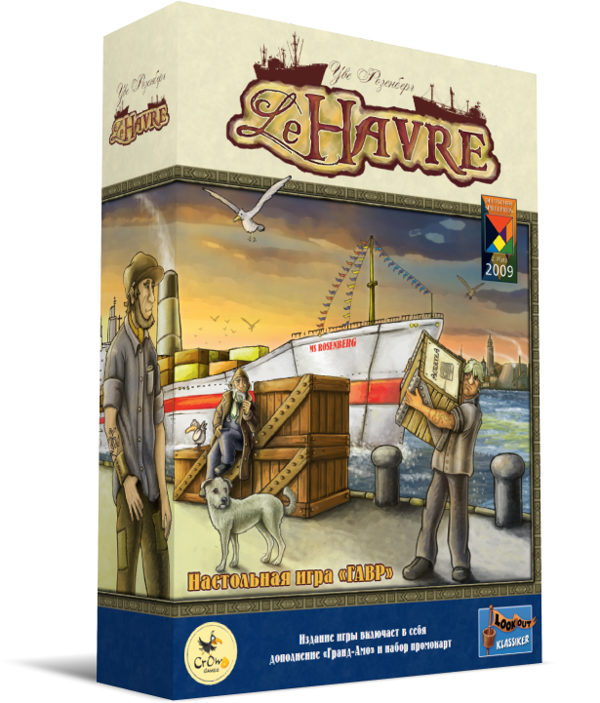  «Настольная игра Crowd Games Le Havre (10225)», бренда Crowd Games - фото №1