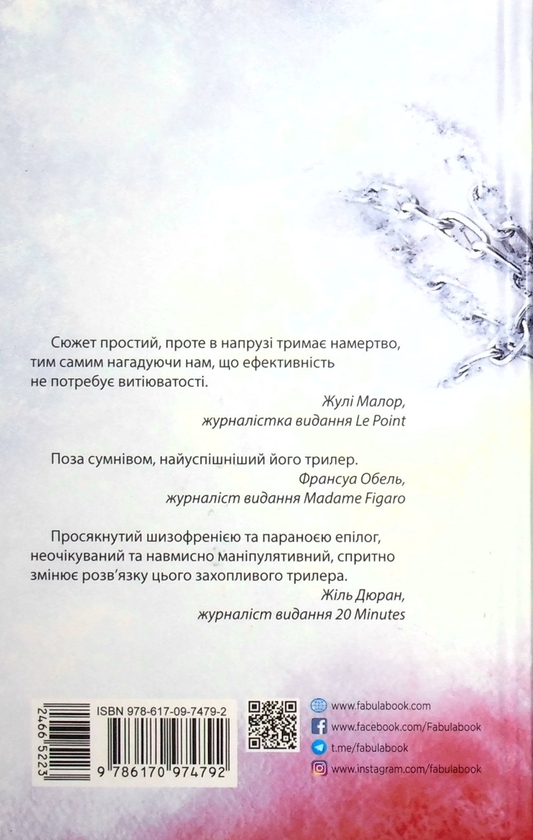 [object Object] «Трилери від видавництва Фабула (комплект із 3 книг)», авторів Франк Тільє, Анне Хольт, Василь Добрянський - фото №3 - мініатюра