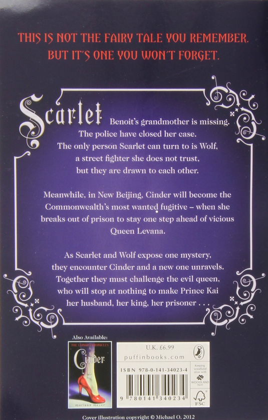 Паперова книга «The Lunar Chronicles. Book 2. Scarlet », автор Марісса Мейєр - фото №1