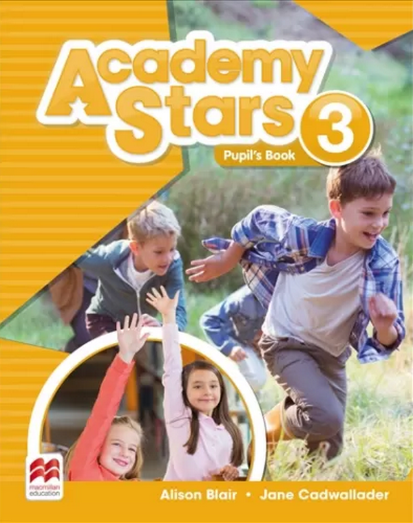 [object Object] «Academy Stars for Ukraine Level 3 Pupil's Book with Digital PB & Pupil's Practice Kit», авторів Елісон Блер, Джейн Кедволладер - фото №1