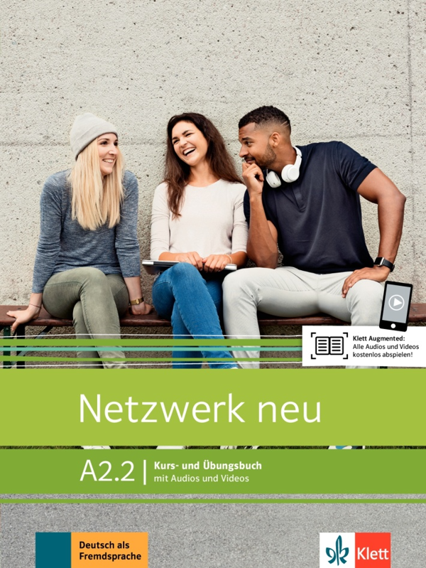 [object Object] «Netzwerk neu A2.2 Kurs- und Übungsbuch mit Audios und Videos», авторів Гелен Шмітц, Пол Руш, Таня Майр-Зібер, Стефані Денглер - фото №1