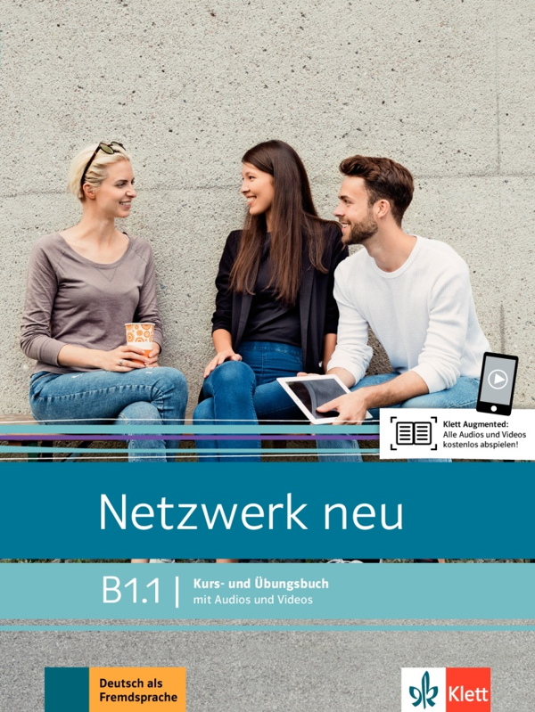 [object Object] «Netzwerk neu B1.1. Kurs- und Übungsbuch mit Audios und Videos», авторів Гелен Шмітц, Пол Руш, Таня Майр-Зібер, Стефані Денглер - фото №1