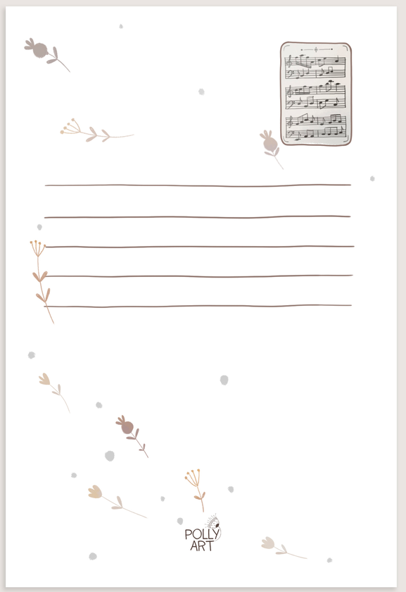  «Листівка PollyArt З музикою в серці Рояль (PostCard-003)», бренда PollyArt - фото №1