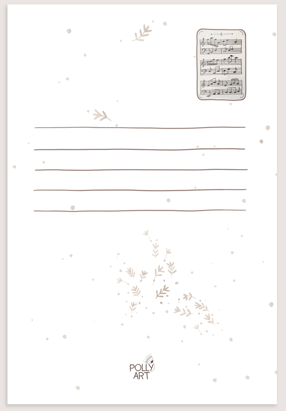 «Листівка PollyArt З музикою в серці Акордеон (PostCard-000)», бренда PollyArt - фото №1