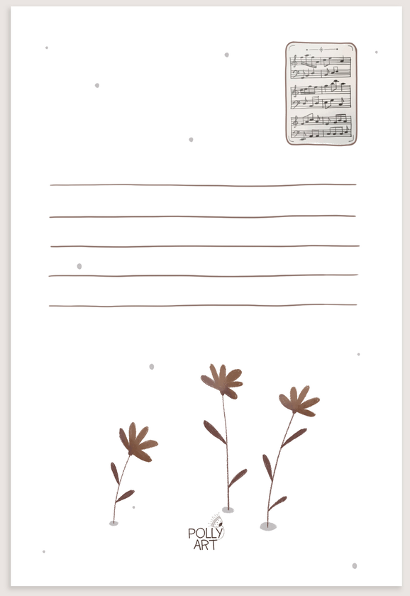 «Листівка PollyArt З музикою в серці Скрипка (PostCard-004)», бренда PollyArt - фото №1