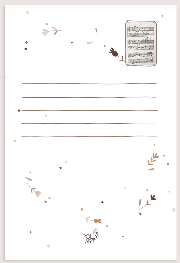  «Листівка PollyArt З музикою в серці Сопілка (PostCard-006)», бренда PollyArt - фото №1