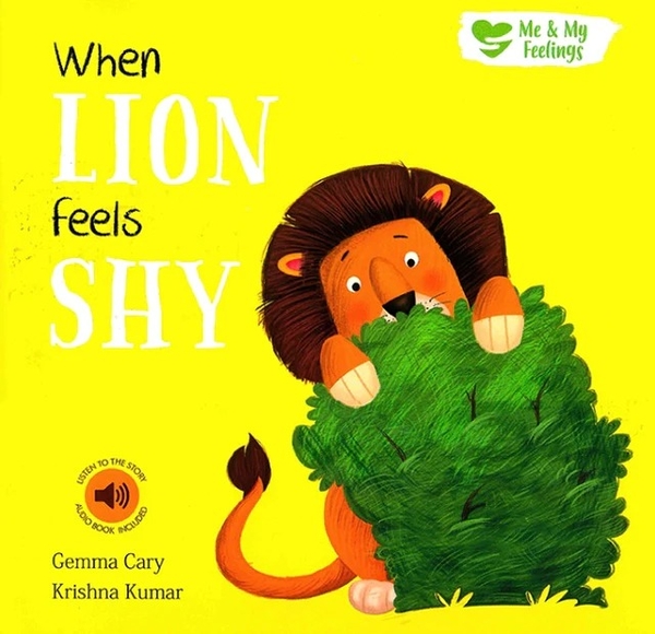 Паперова книга «When Lion Feels Shy», автор Джема Кері - фото №1