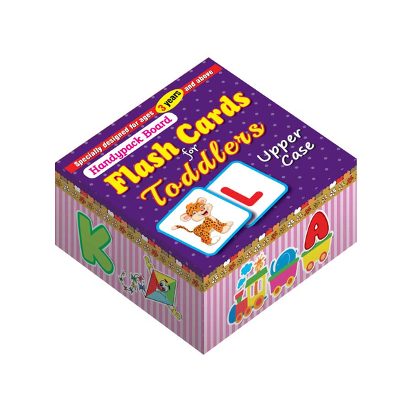 Бумажная книга «Handypack Bord Flashcards for Toodlers 3 years. Upper Case» - фото №1