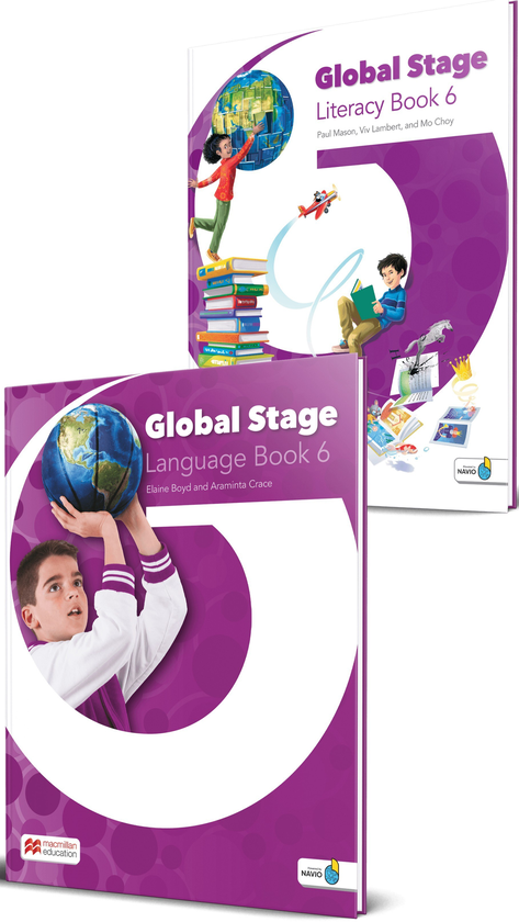 [object Object] «Global Stage Level 6 Literacy Book and Language Book with Navio App», авторов Пол Мейсон, Вив Ламберт, Мо Чой, Люси Крайтон, Кай Швермер - фото №1