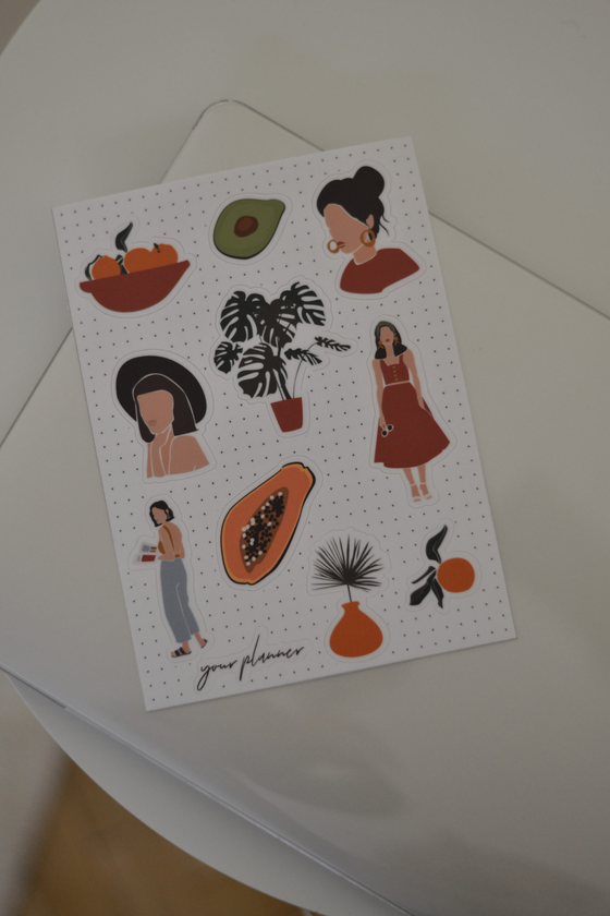 «Стикеры Your Planner Aesthetic (planner17)», бренда Your Planner - фото №1