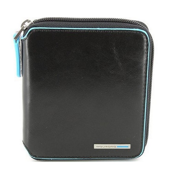  «Портмоне Piquadro Blue Square Black (PU3117B2_N)», бренда Piquadro - фото №1