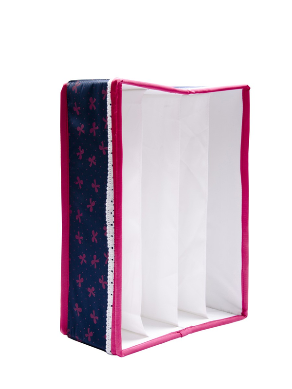  «Органайзер для нижньої білизни Chicardi Blue Bows 4 осередки (A000285)», бренду Chicardi - фото №1