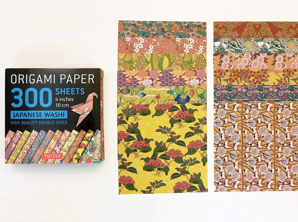 Паперова книга «Origami Paper. 300 sheets. Japanese Washi Patterns. 10 cm» - фото №1