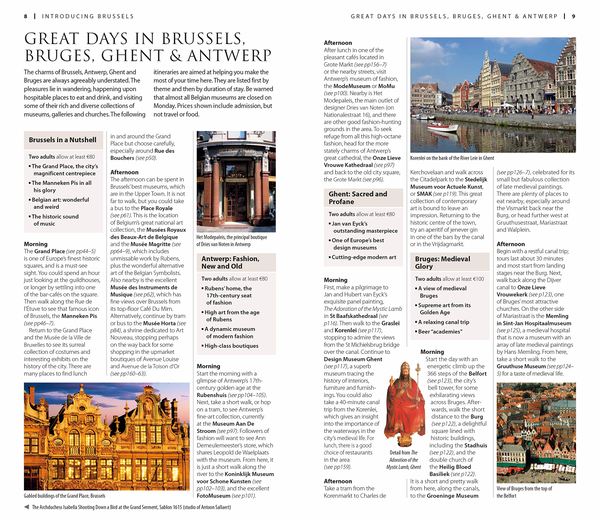 Бумажная книга «Brussels, Bruges, Ghent and Antwerp» - фото №1