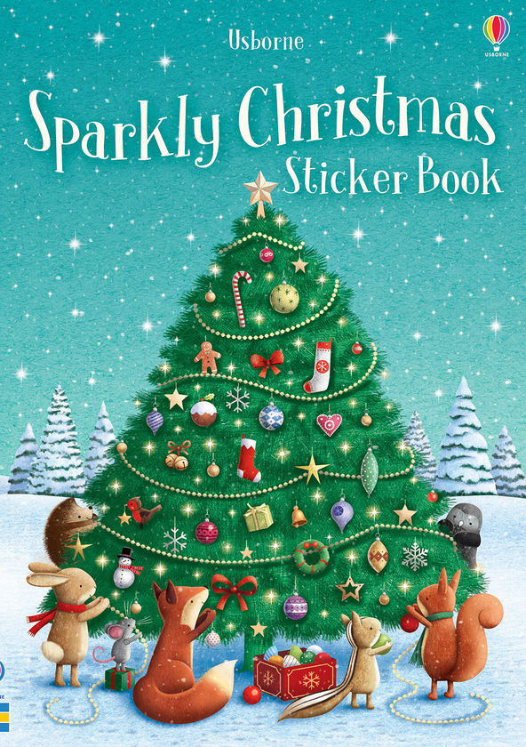 [object Object] «Sparkly Christmas Sticker Book», автор Фиона Пэтчетт - фото №1