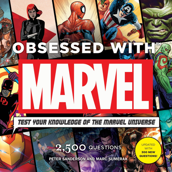 Паперова книга «Obsessed With Marvel», авторів Марк Сумерак, Пітер Сандерсон - фото №1