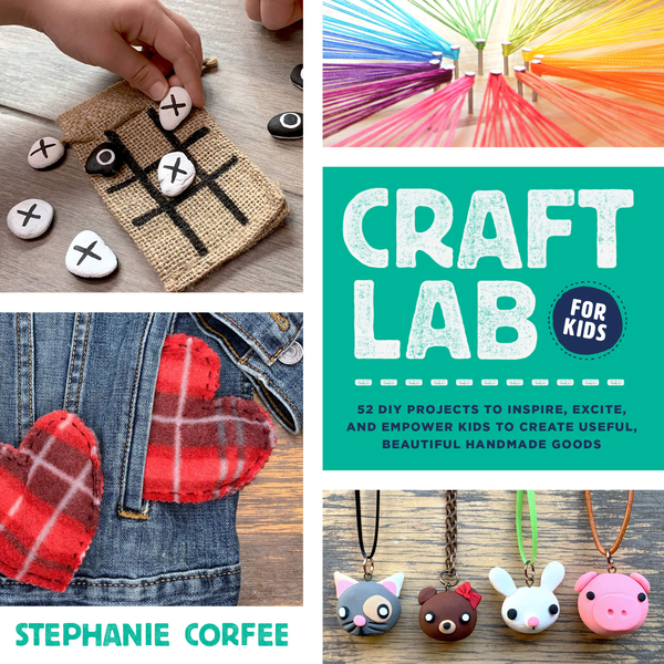 Паперова книга «Craft Lab for Kids», автор Стефані Корфі - фото №1