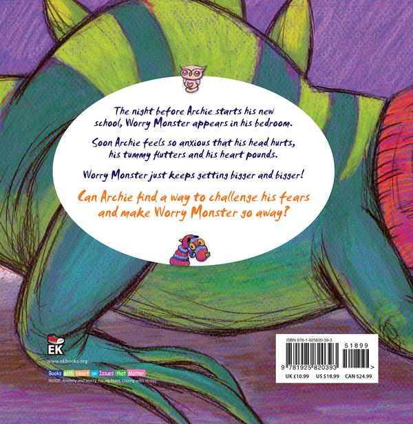 Бумажная книга «Go Away, Worry Monster!», автор Брук Грэм - фото №1