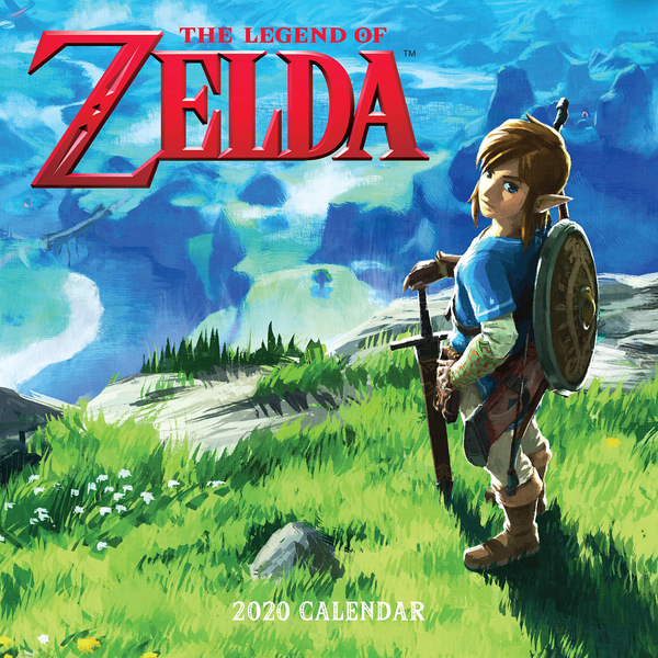 Бумажная книга «Legend of Zelda 2020 Wall Calendar» - фото №1