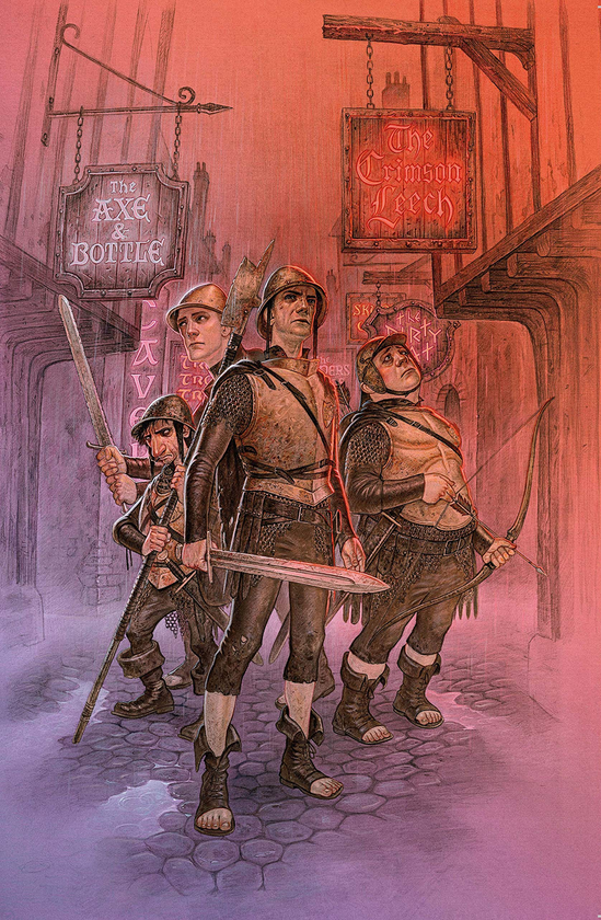 Бумажная книга «The Illustrated Guards! Guards!», автор Терри Пратчетт - фото №1