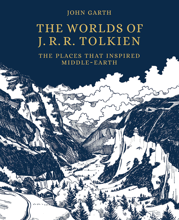 Паперова книга «The Worlds of J.R.R. Tolkien. The Places that Inspired Middle-earth», автор Джон Ґарт - фото №1