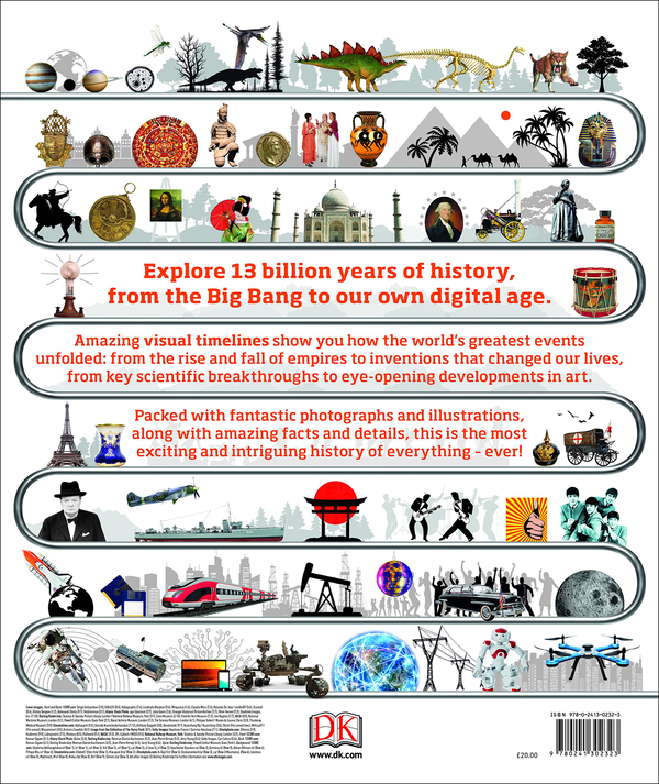 Бумажная книга «Timelines of Everything. From woolly mammoths to world wars» - фото №1