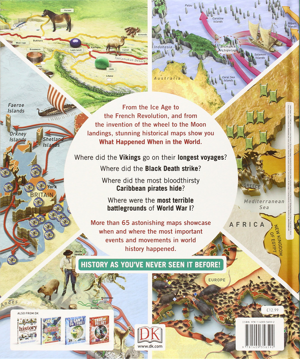 Бумажная книга «What Happened When in the World» - фото №1