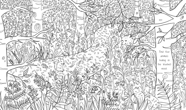 [object Object] «Kew A Year in the Garden Colouring Book» - фото №5 - миниатюра