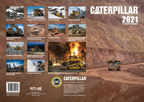 Паперова книга «Caterpillar Calendar 2021» - фото №1