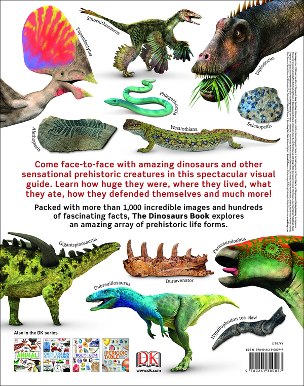 Бумажная книга «The Dinosaurs Book» - фото №1