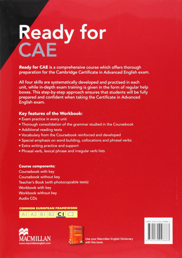[object Object] «Ready for CAE Workbook + Key - C1», автор Рой Норріс - фото №2 - мініатюра